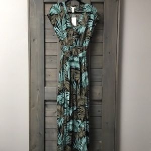 H&M Tropical Maxi Dress